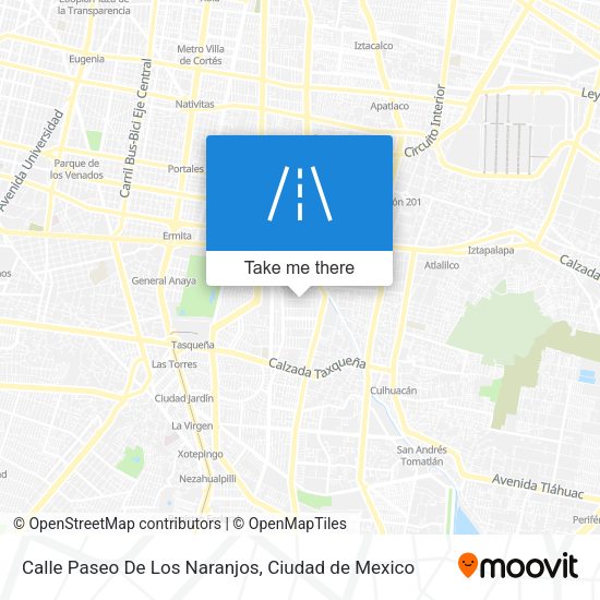 Calle Paseo De Los Naranjos map