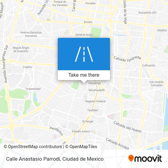 Calle Anastasio Parrodi map