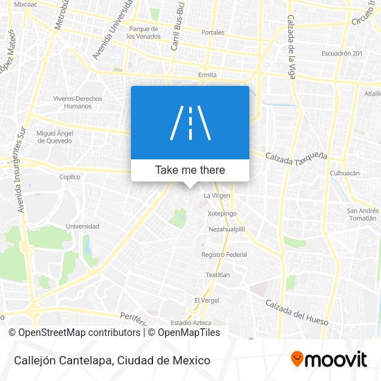 Mapa de Callejón Cantelapa