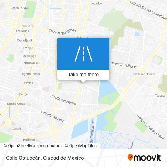 Mapa de Calle Ostuacán