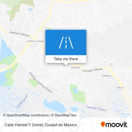 Mapa de Calle Hansel Y Gretel