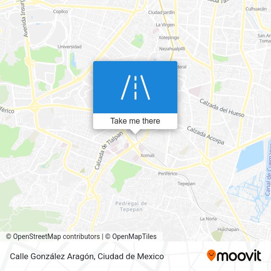 Calle González Aragón map
