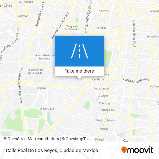Calle Real De Los Reyes map