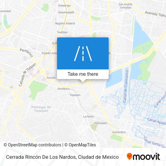 Cerrada Rincón De Los Nardos map