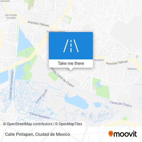 Calle Pintapen map