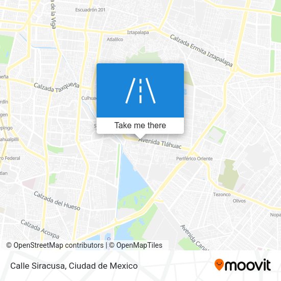 Calle Siracusa map