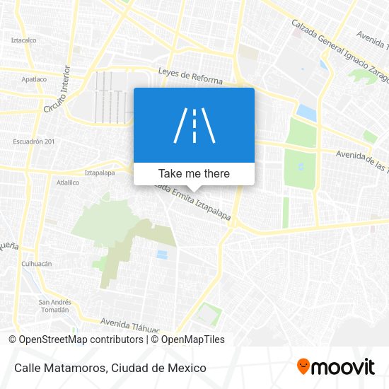 Calle Matamoros map