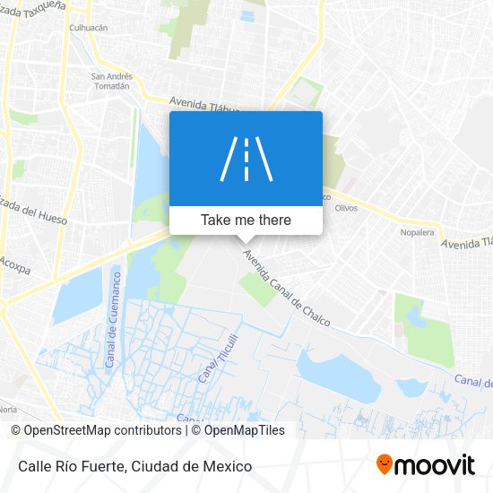Calle Río Fuerte map