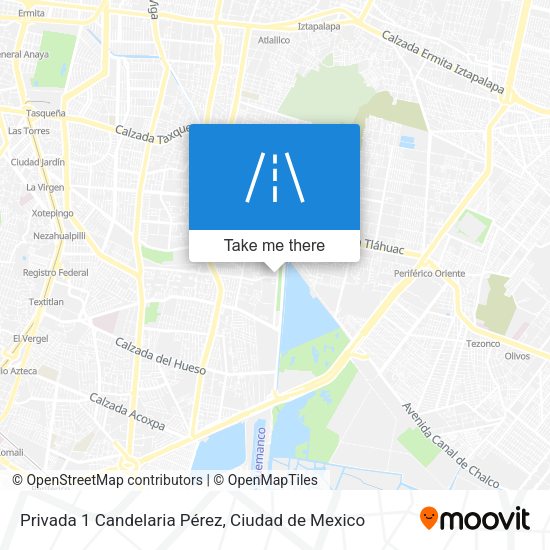 Privada 1 Candelaria Pérez map