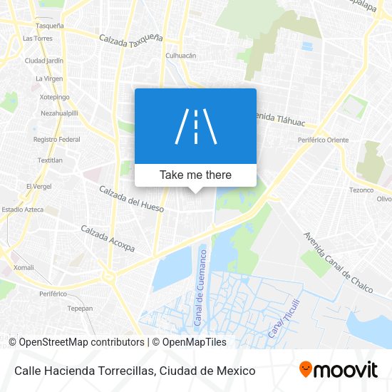 Mapa de Calle Hacienda Torrecillas