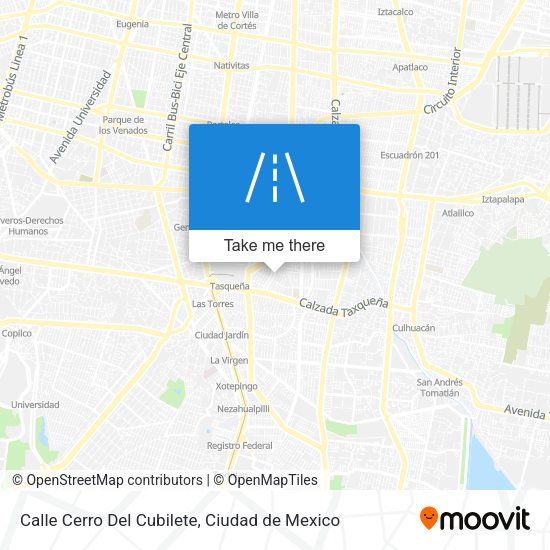 Calle Cerro Del Cubilete map