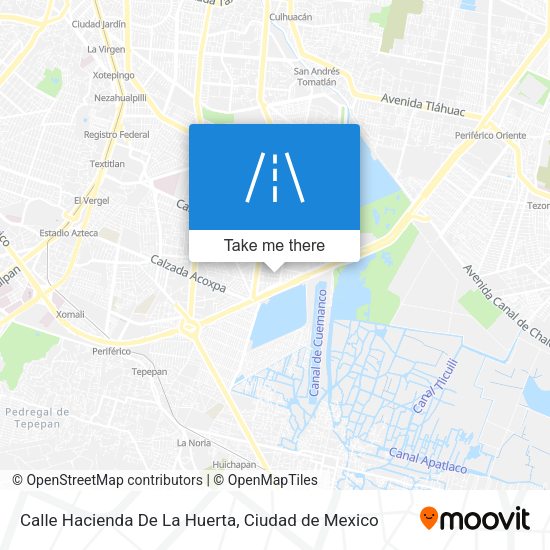 Calle Hacienda De La Huerta map
