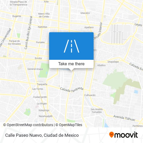 Mapa de Calle Paseo Nuevo