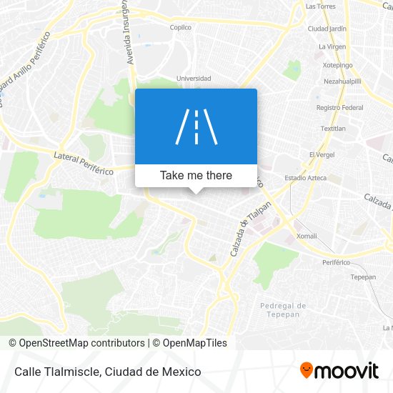 Calle Tlalmiscle map