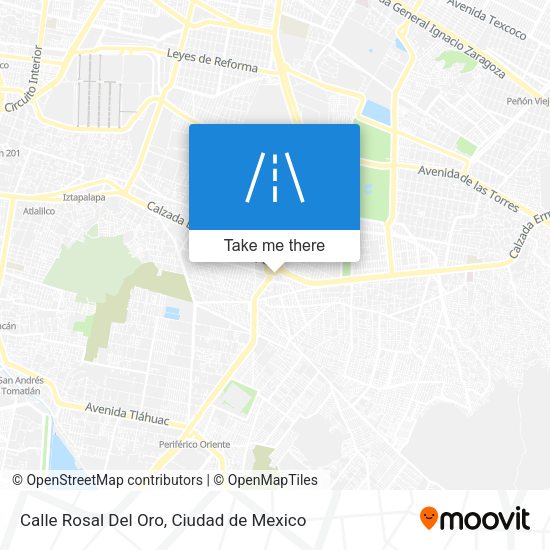 Mapa de Calle Rosal Del Oro