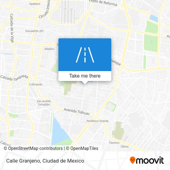 Calle Granjeno map