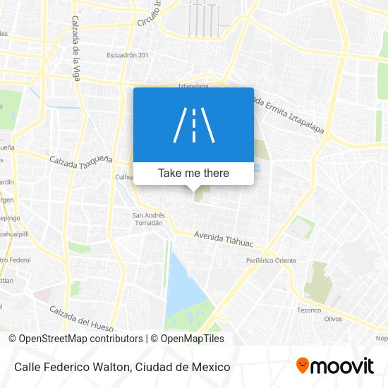Calle Federico Walton map