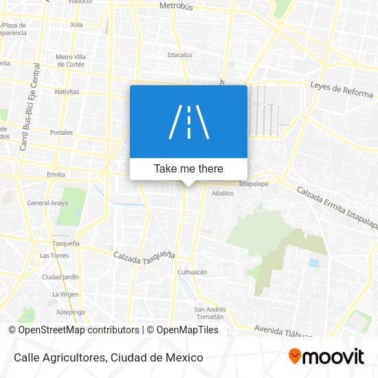 Mapa de Calle Agricultores
