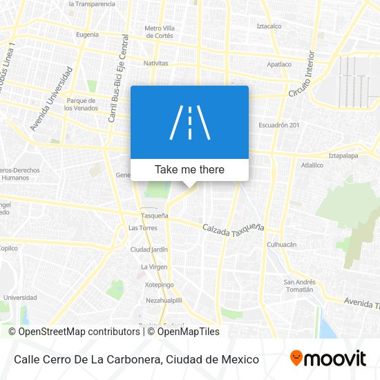 Calle Cerro De La Carbonera map