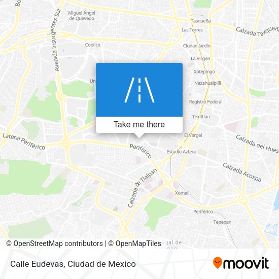 Mapa de Calle Eudevas