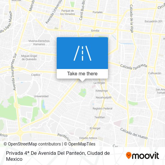 Privada 4ª De Avenida Del Panteón map