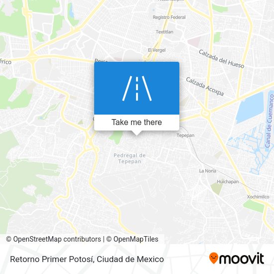 Mapa de Retorno Primer Potosí