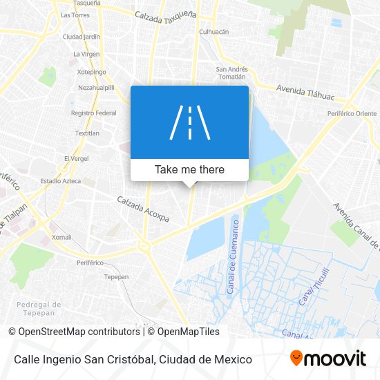 Calle Ingenio San Cristóbal map