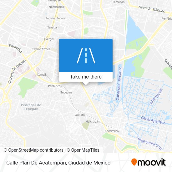 Calle Plan De Acatempan map