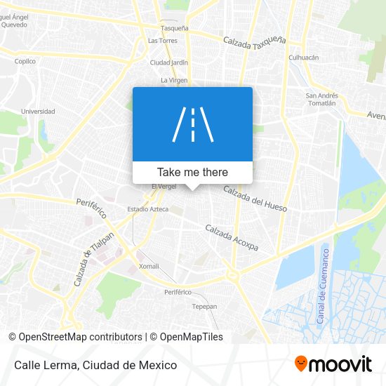 Mapa de Calle Lerma