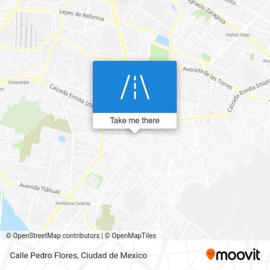 Calle Pedro Flores map