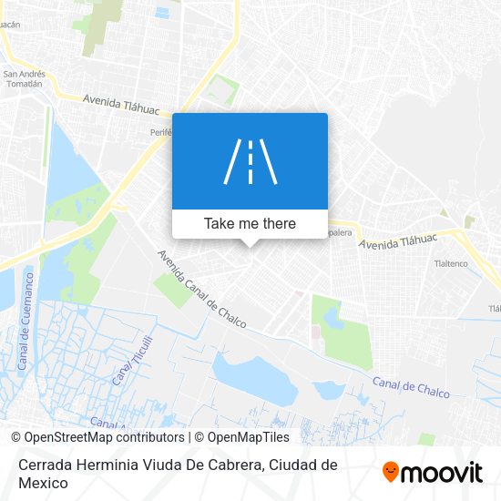 Cerrada Herminia Viuda De Cabrera map