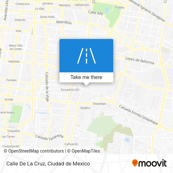 Calle De La Cruz map