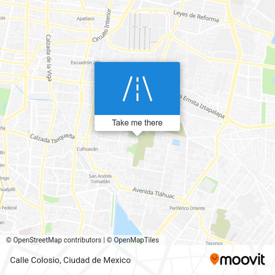 Calle Colosio map