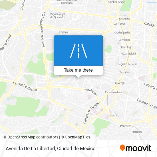 Avenida De La Libertad map