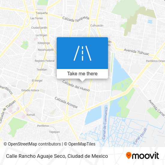 Calle Rancho Aguaje Seco map