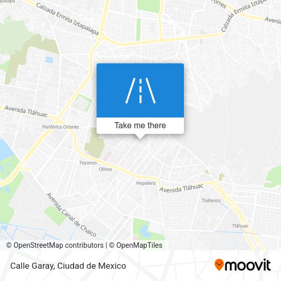 Mapa de Calle Garay