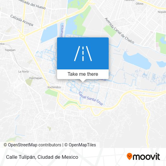 Calle Tulipán map