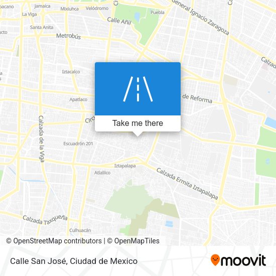 Calle San José map