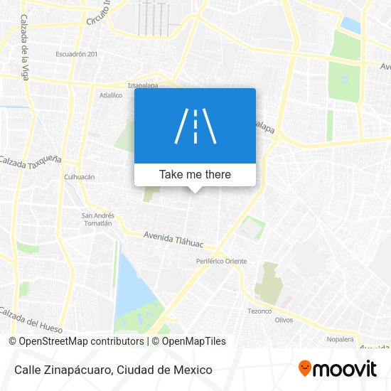 Calle Zinapácuaro map