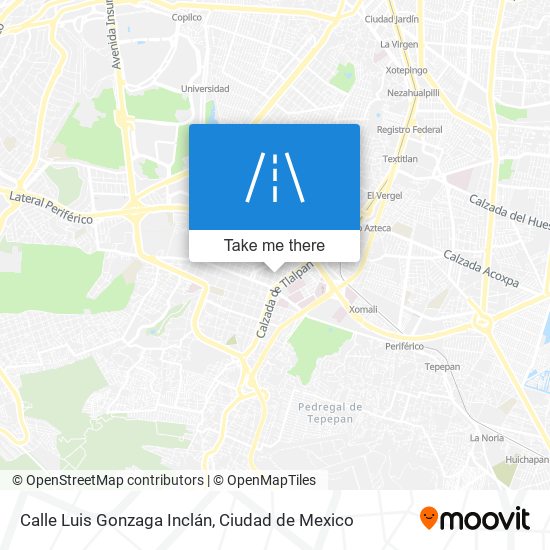 Mapa de Calle Luis Gonzaga Inclán