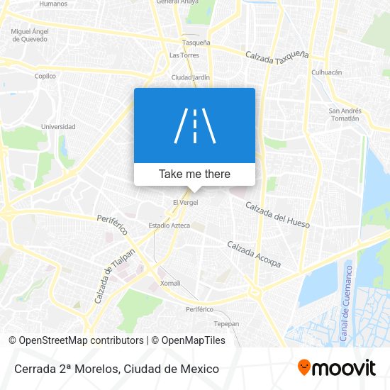 Cerrada 2ª Morelos map
