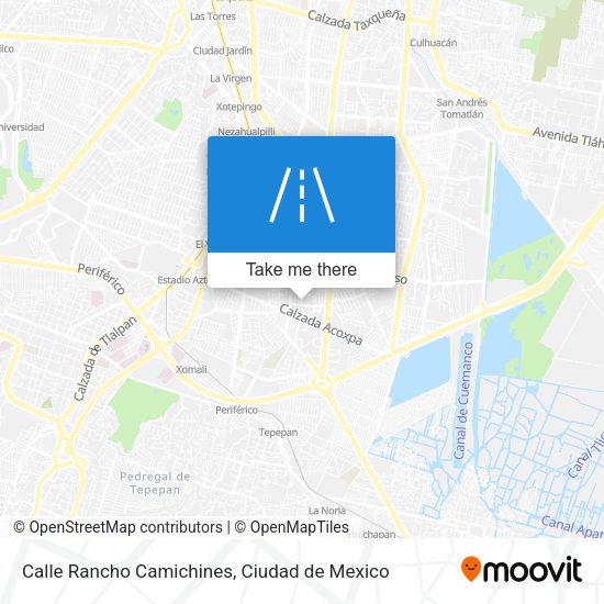 Mapa de Calle Rancho Camichines