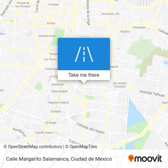 Calle Margarito Salamanca map