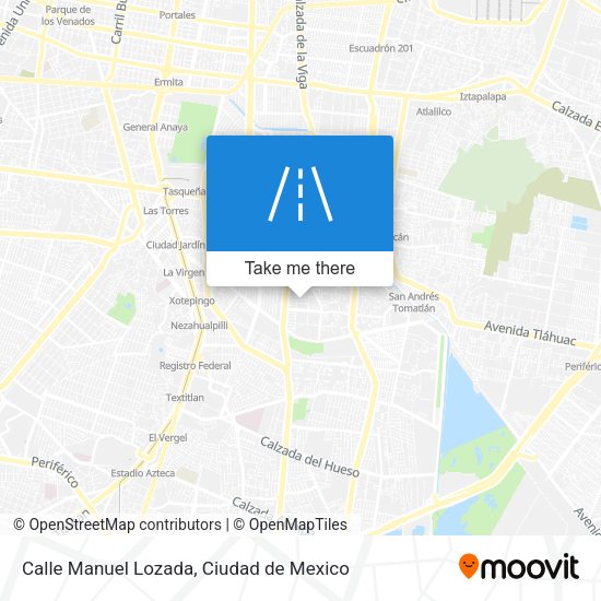Mapa de Calle Manuel Lozada