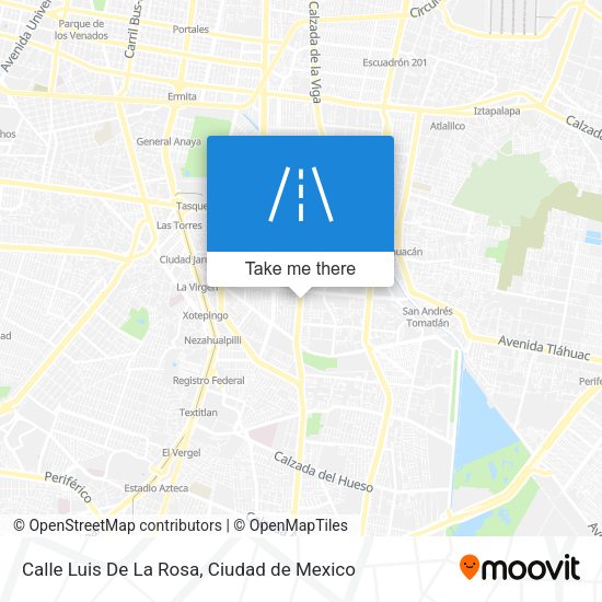 Mapa de Calle Luis De La Rosa