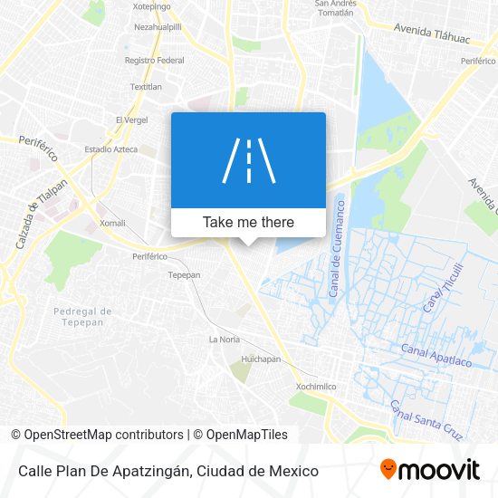 Mapa de Calle Plan De Apatzingán