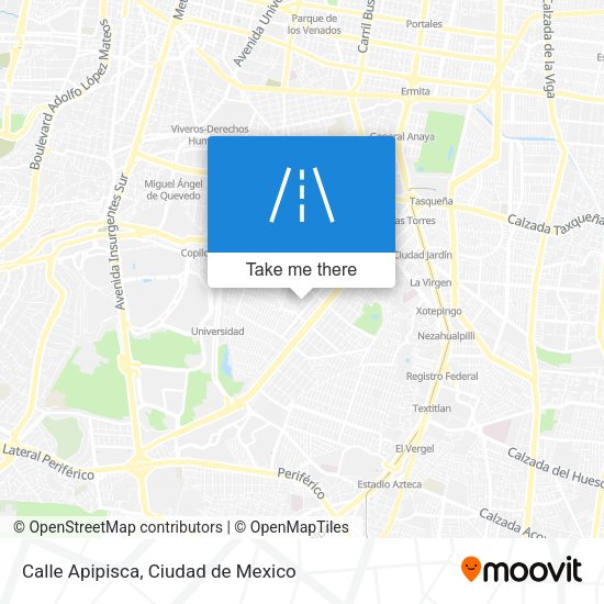 Mapa de Calle Apipisca