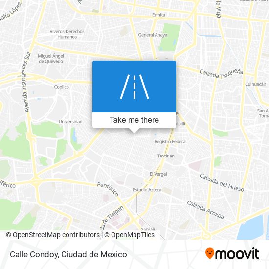 Calle Condoy map