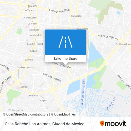 Calle Rancho Las Ánimas map