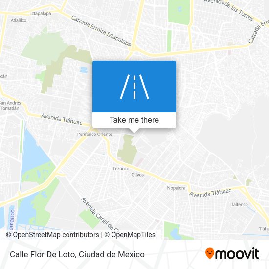 Calle Flor De Loto map
